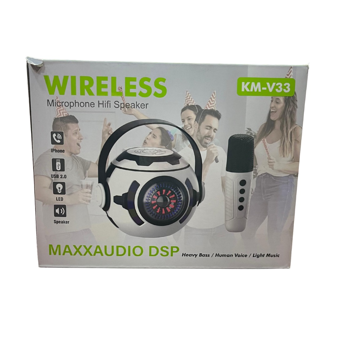 Miniatura 3 de Mini Parlante Con Karaoke  KM-V33 FX